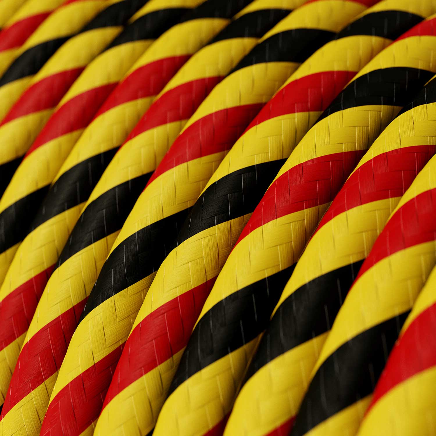 Round Electric Vertigo HD Cable covered with Bruxelles fabric ERM59 - Image 2