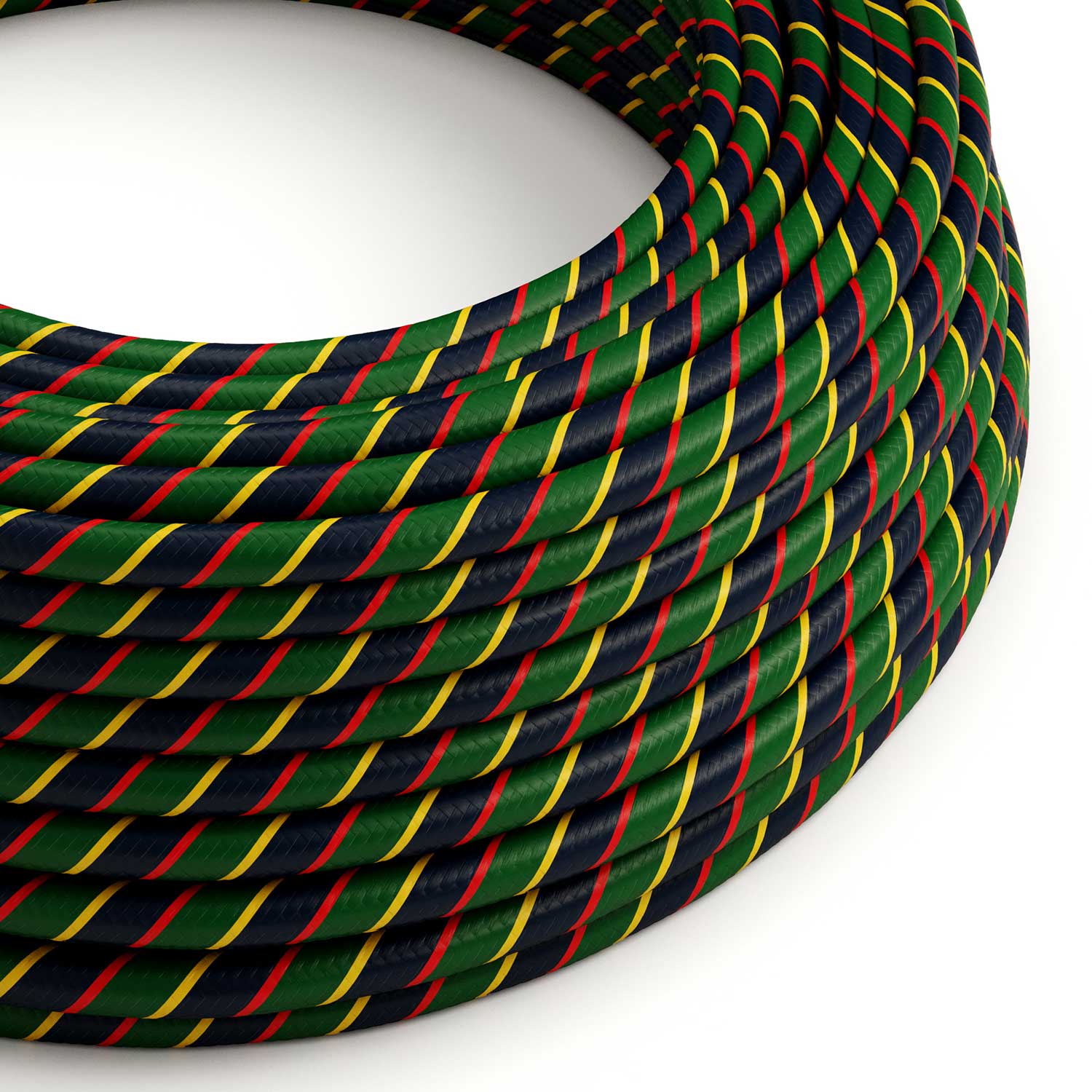 Round Electric Vertigo HD Cable covered with Mr Smith fabric ERM62