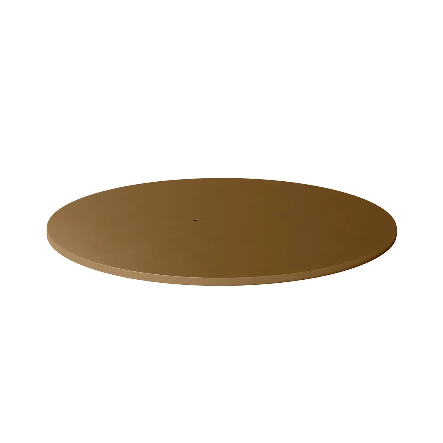 Round metal base for MAG-Y floor lamp - Satin bronze