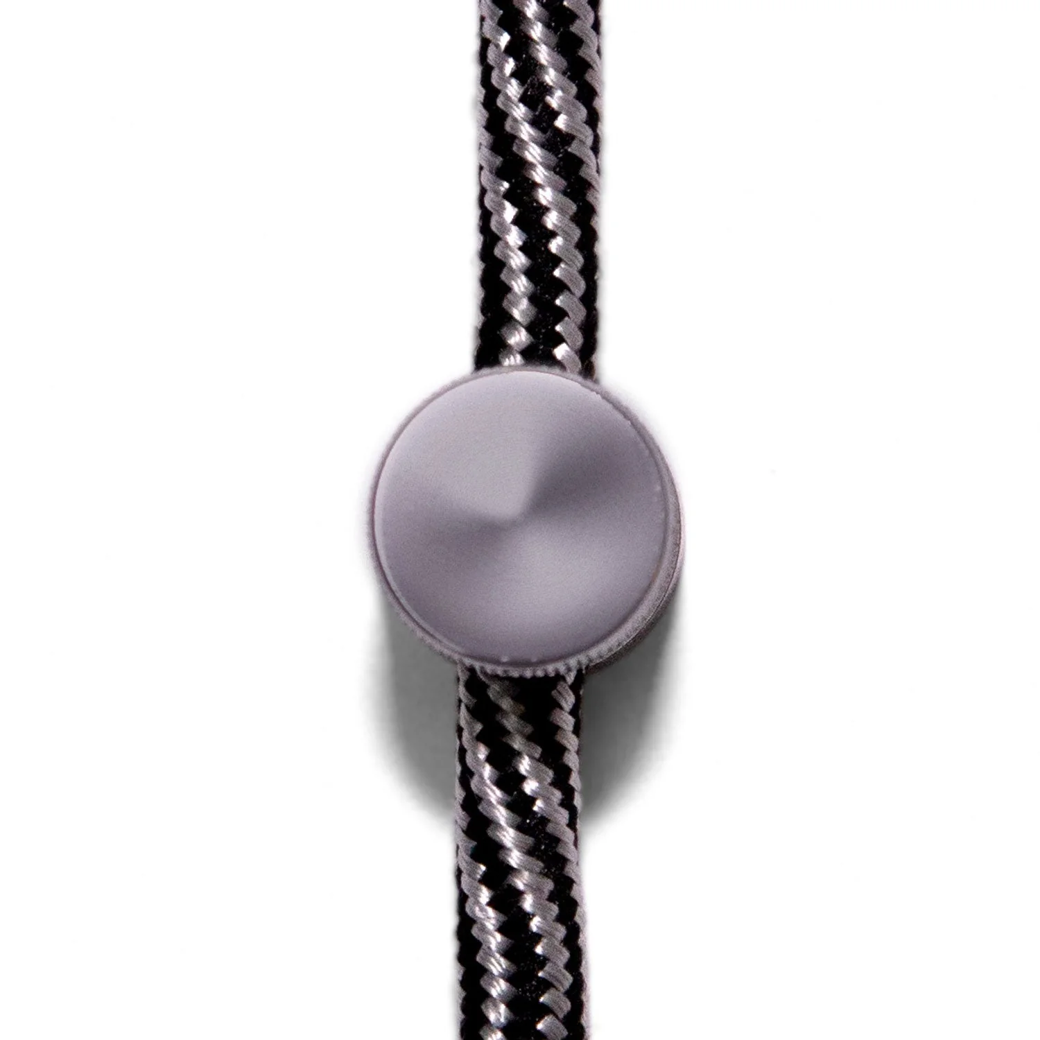 Sarè - Wall mount, metal cable pass-through for textile cord - Chrome - Image 4