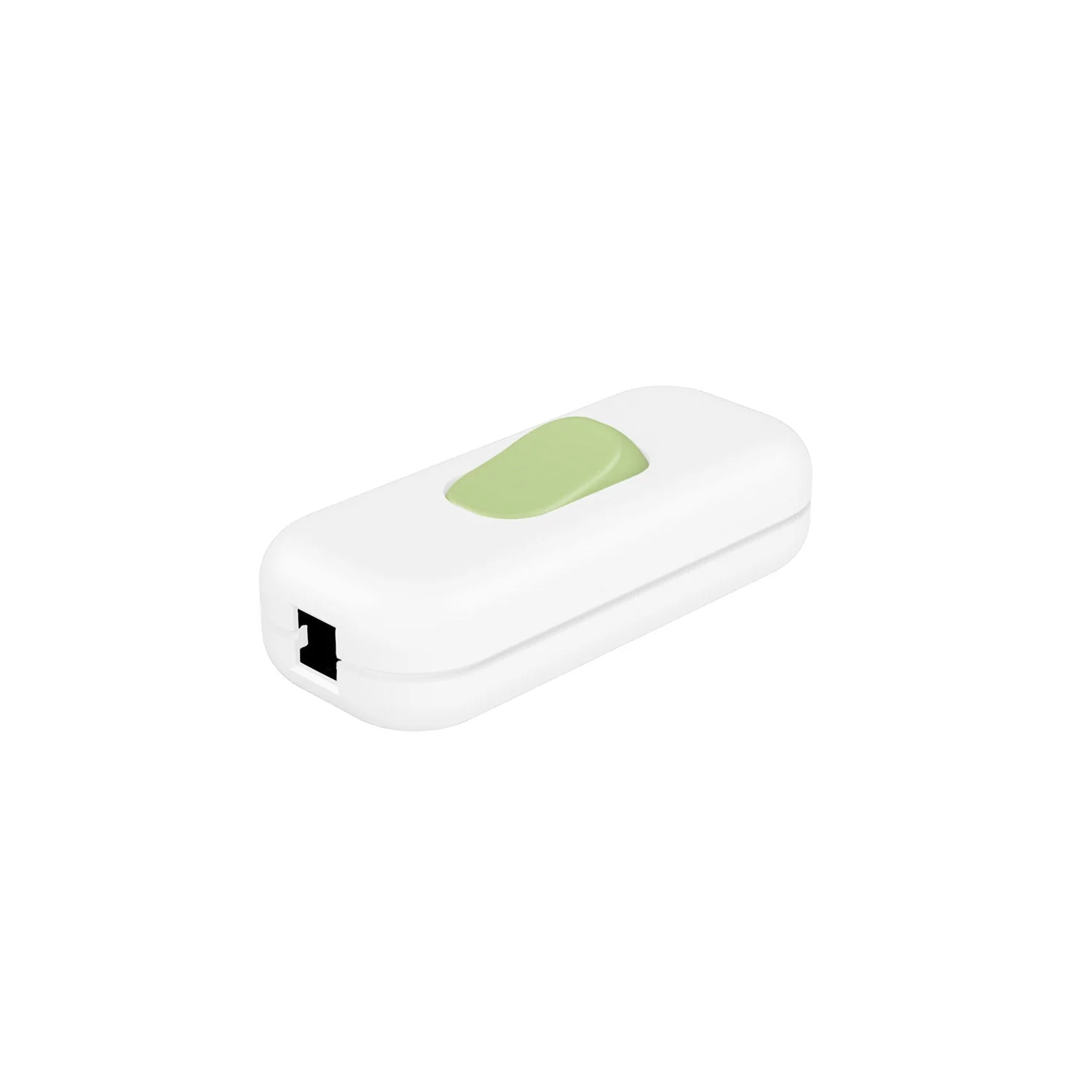 Single-pole cut-off Creative Switch White and Lawn Green button - Image 2