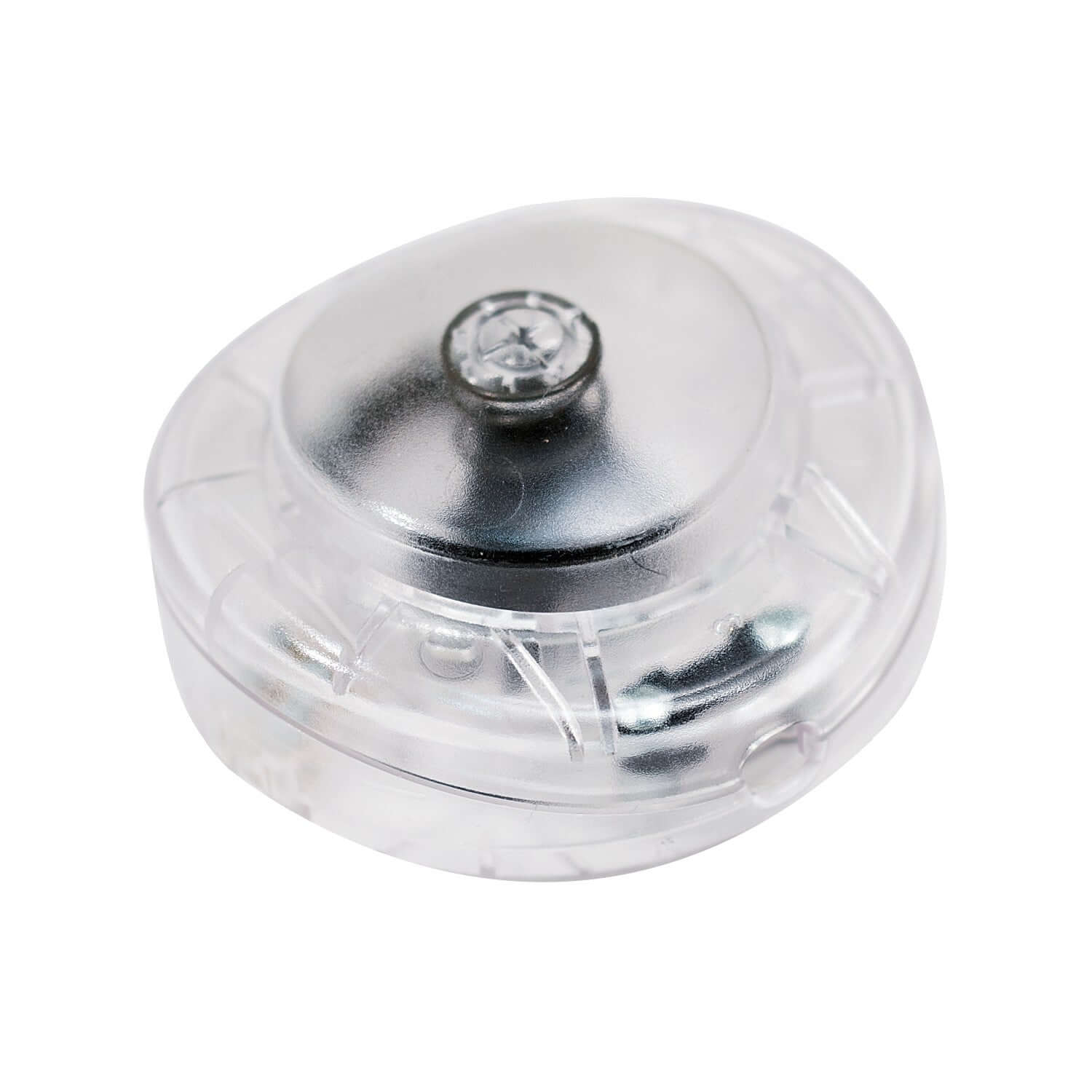 Single Pole In-line Foot Switch - Transparent