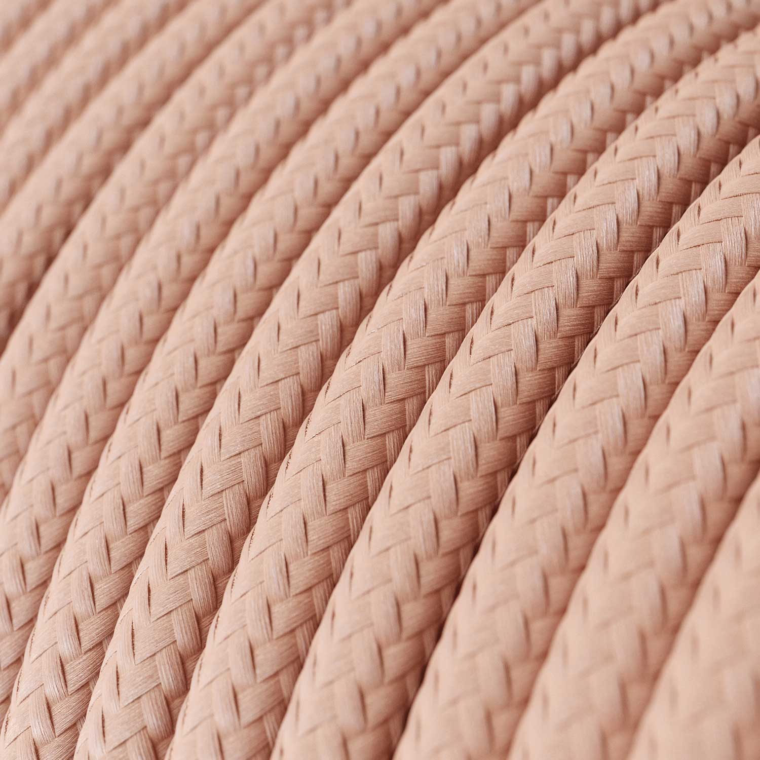 Snake silicone lamp with switch and plug - Salmon - Image 3