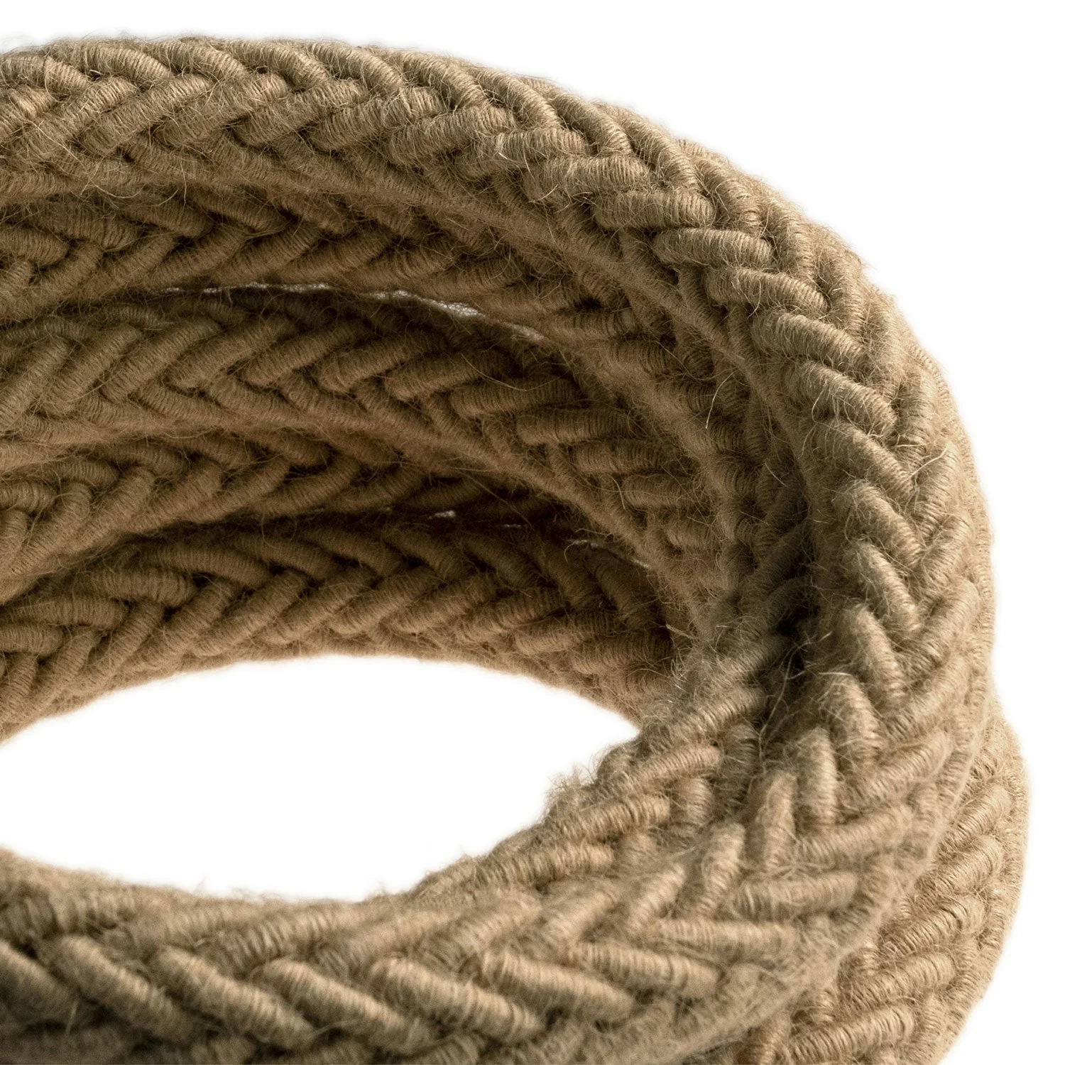 SnakeBis Rope - Plug-in lamp with braided jute cord - Image 3