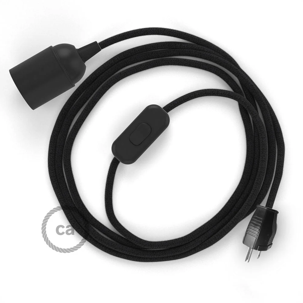 SnakeBis - Wiring with colored fabric cable and socket - RC04