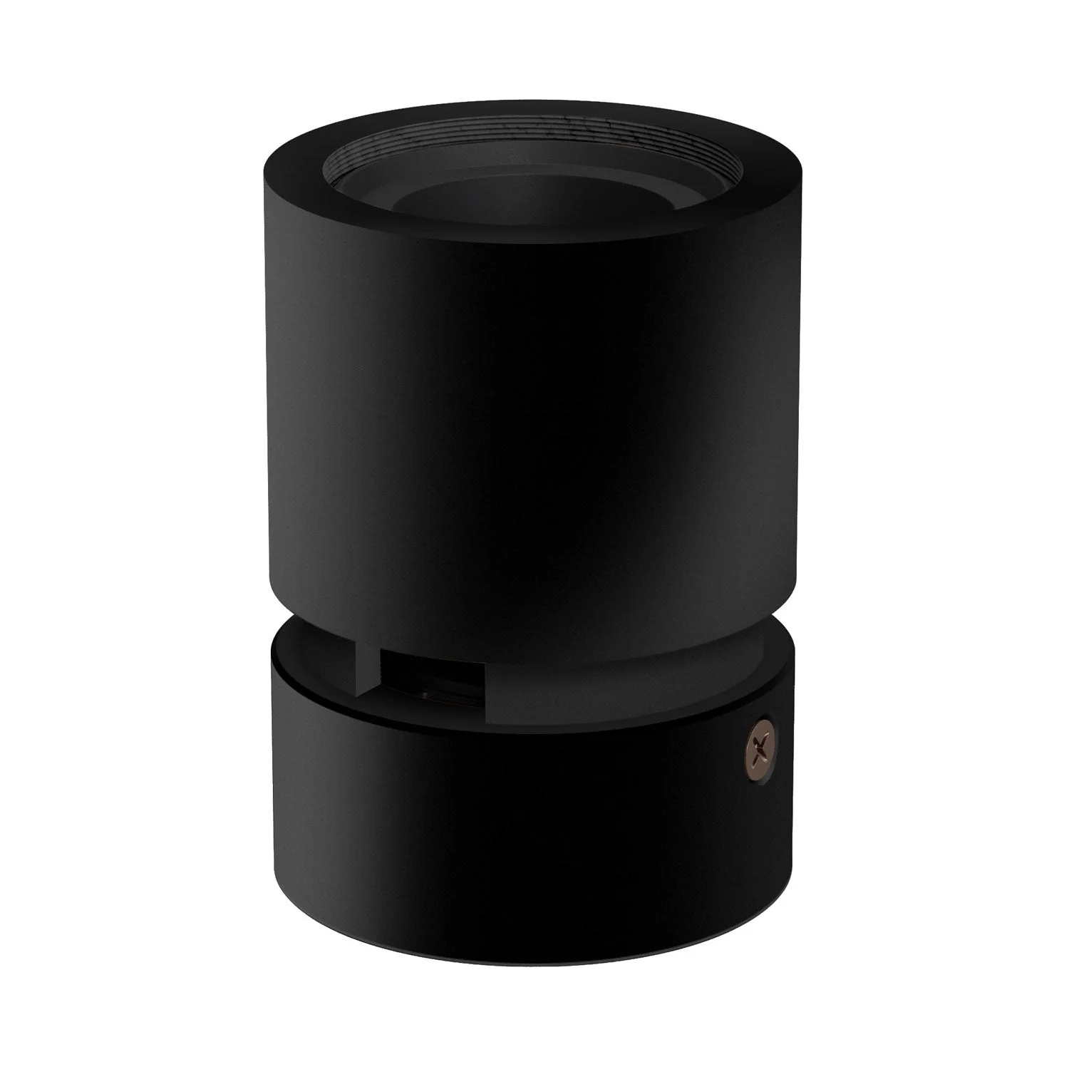 Natural wood socket for string light cord and Filé system. Made in Italy - Black - Image 2