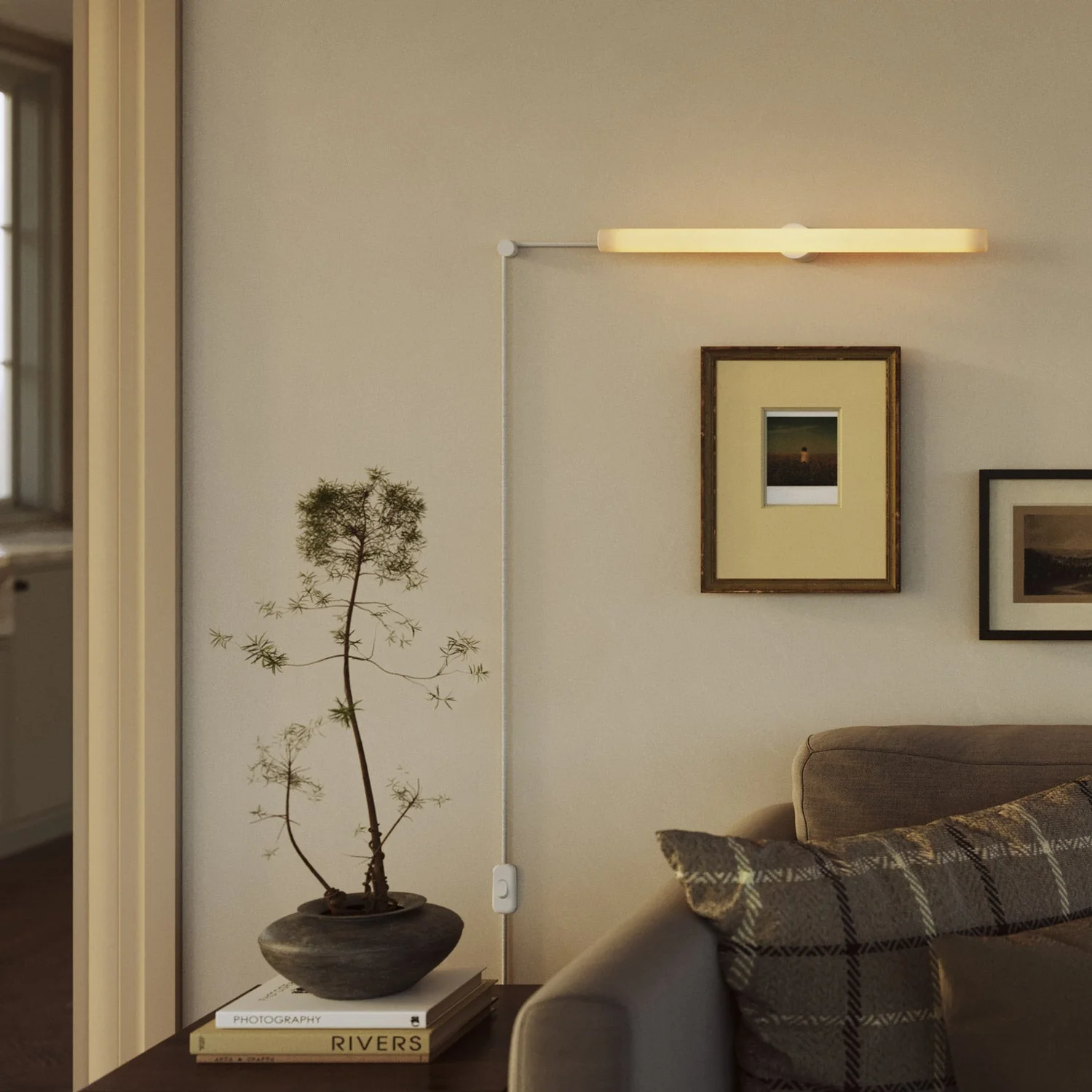 Spostaluce Esse14 Plug-in Light with S14d Socket - White - Image 2
