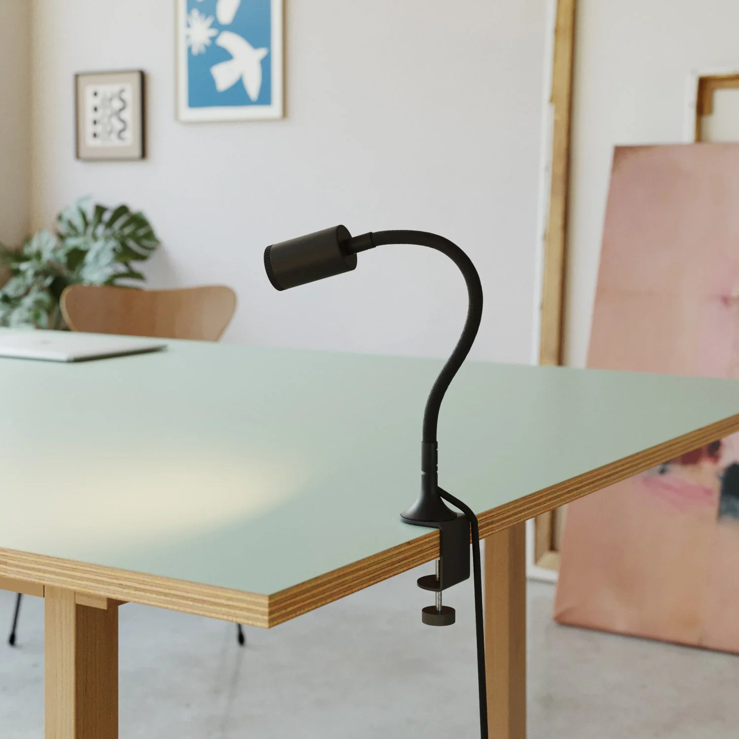 Adjustable MAG-Y spotlight with clamp - Black - Image 4