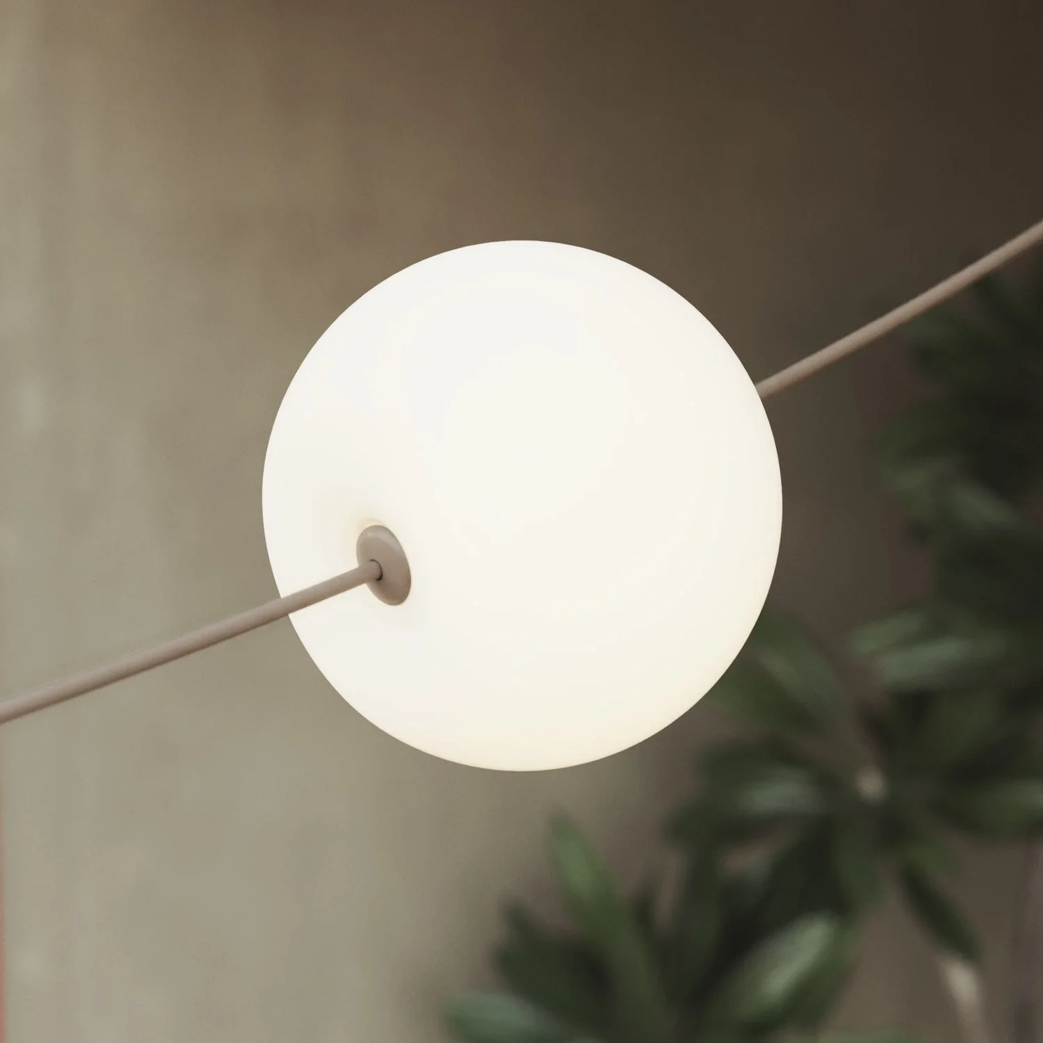 Outdoor light chain with 3 light points IP67 Desert Brown - Marina3 Cherry - Image 4