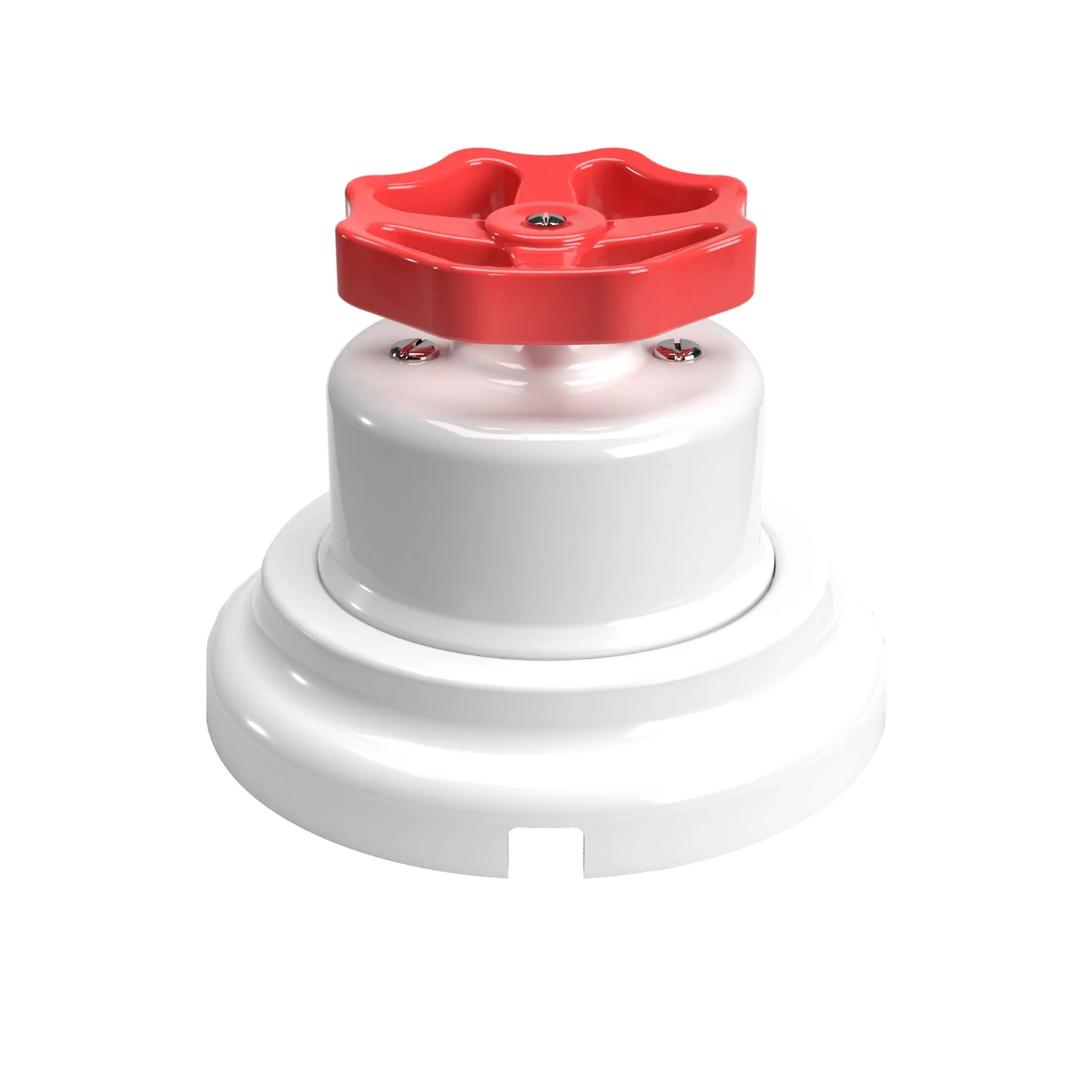 Switch/deviator kit with knob and white porcelain base - Image 14