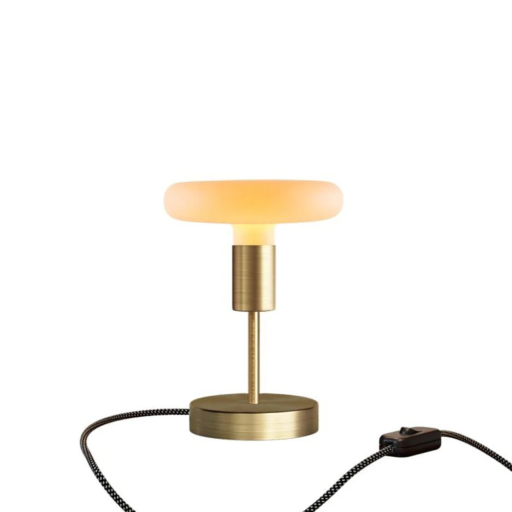 Alzaluce Dash table lamp in metal - Satin bronze