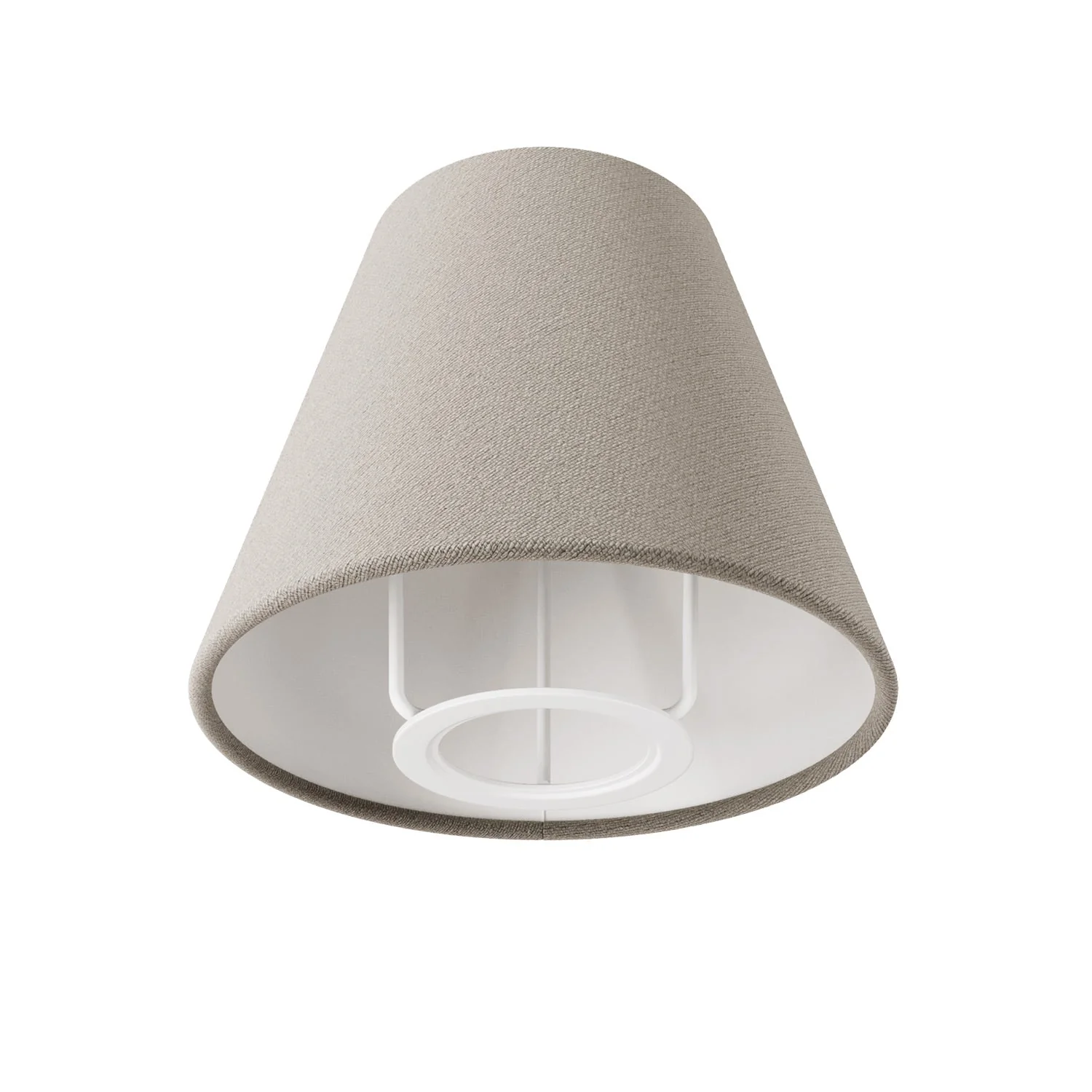 MAG-Y table lamp with round metal base, lampshade, and UK plug - Black - Image 4