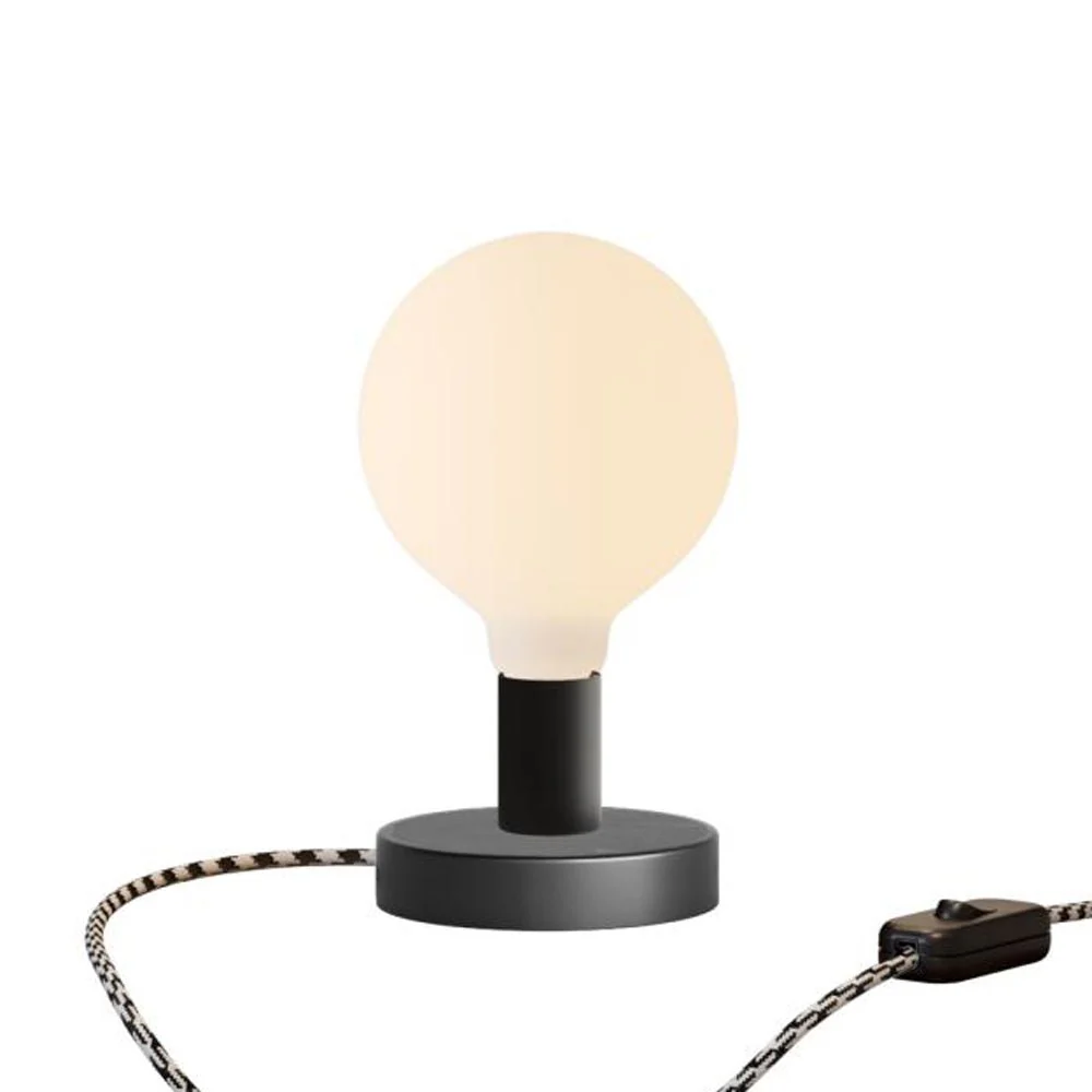 Posaluce Globo table lamp in metal - Black