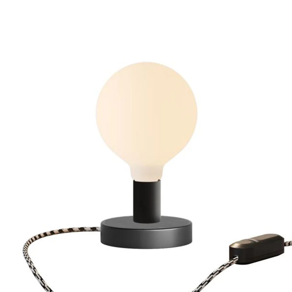 Posaluce Globo table lamp in metal - Black - Image 5