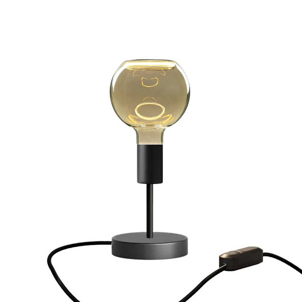 Alzaluce Globo Ghost table lamp in metal - Matte black - Image 5