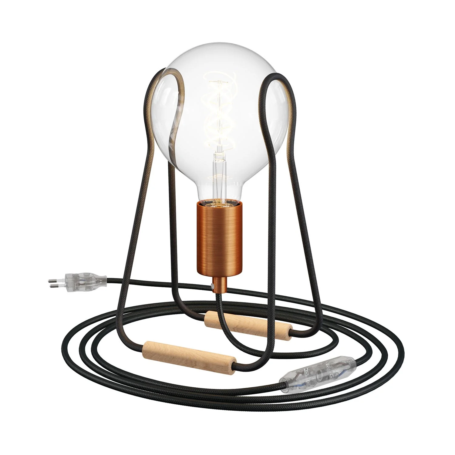 Taché Metal table lamp - Black