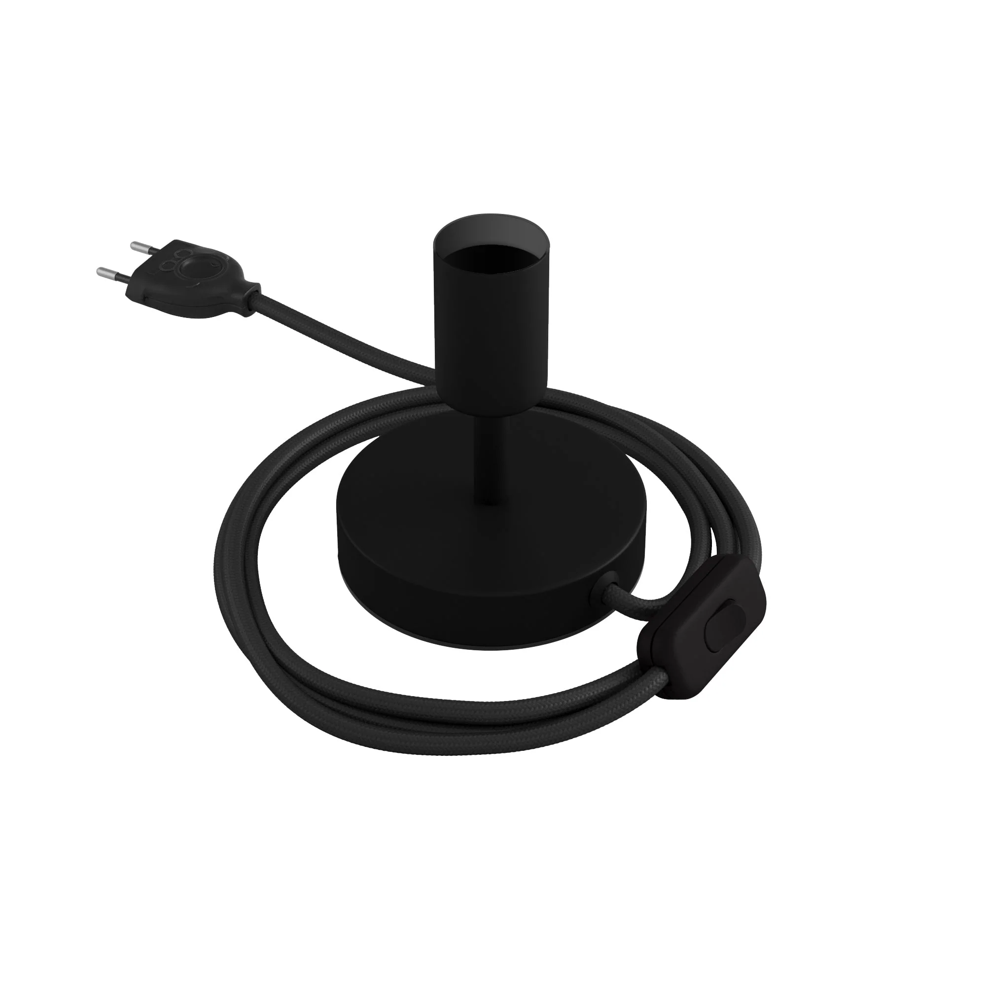 Alzaluce - Metal table lamp - Matte black
