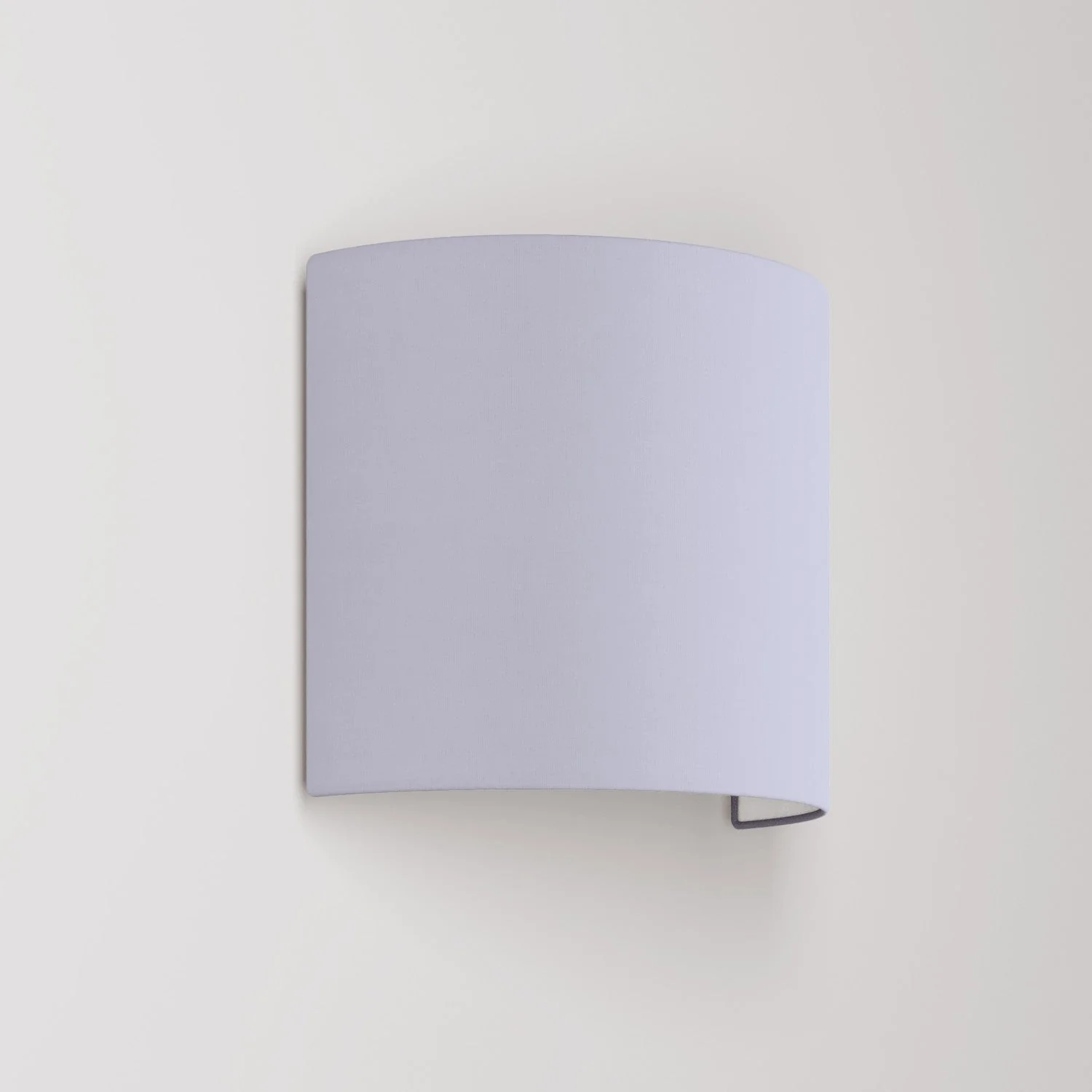 Ventola wall light with Teletta lilac fabric lampshade - Made in Italy