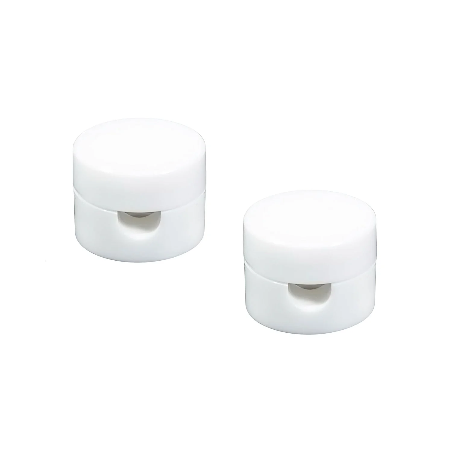 Universal wall mount with cable bushing for textile cord for lighting 2x0.75 and 3x0.75 - White - Image 4