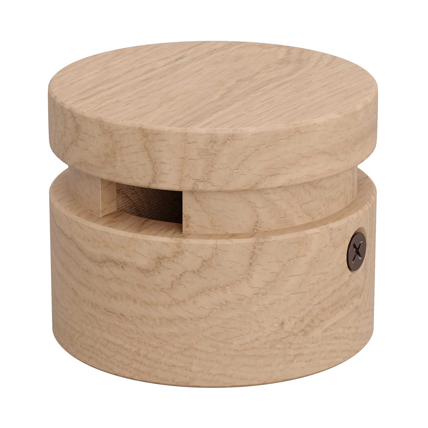 Wooden terminal for cord for string lights and Filé system. Made in Italy - Neutral - Image 2