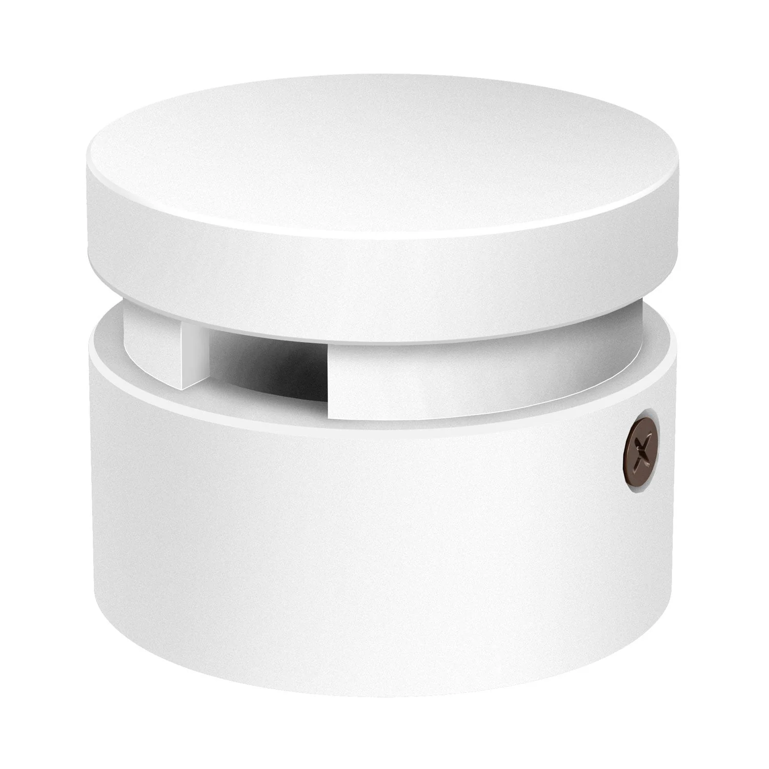 Wooden end terminal for cord for string lights and Filé system. Made in Italy - White - Image 2