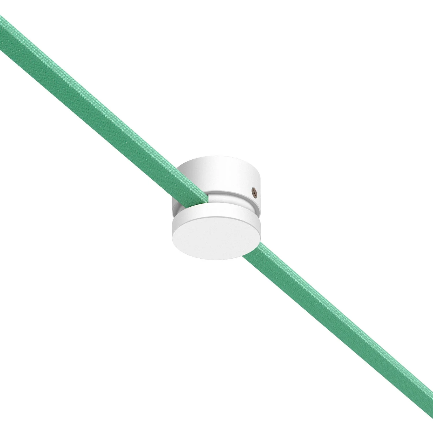 Wooden cord guide for string lights cord and Filé system. Made in Italy - White