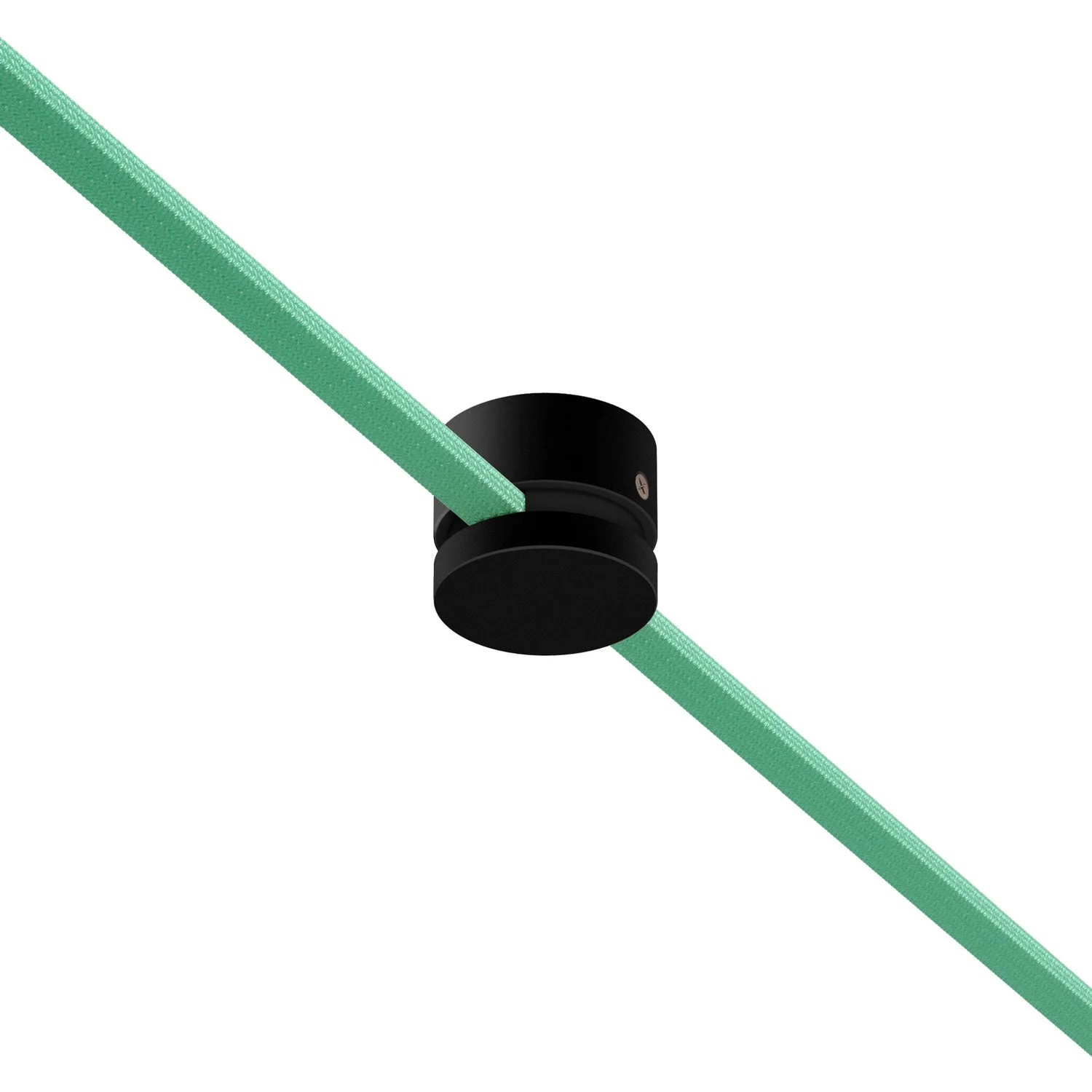 Wooden cord guide for string lights cord and Filé system. Made in Italy - Black