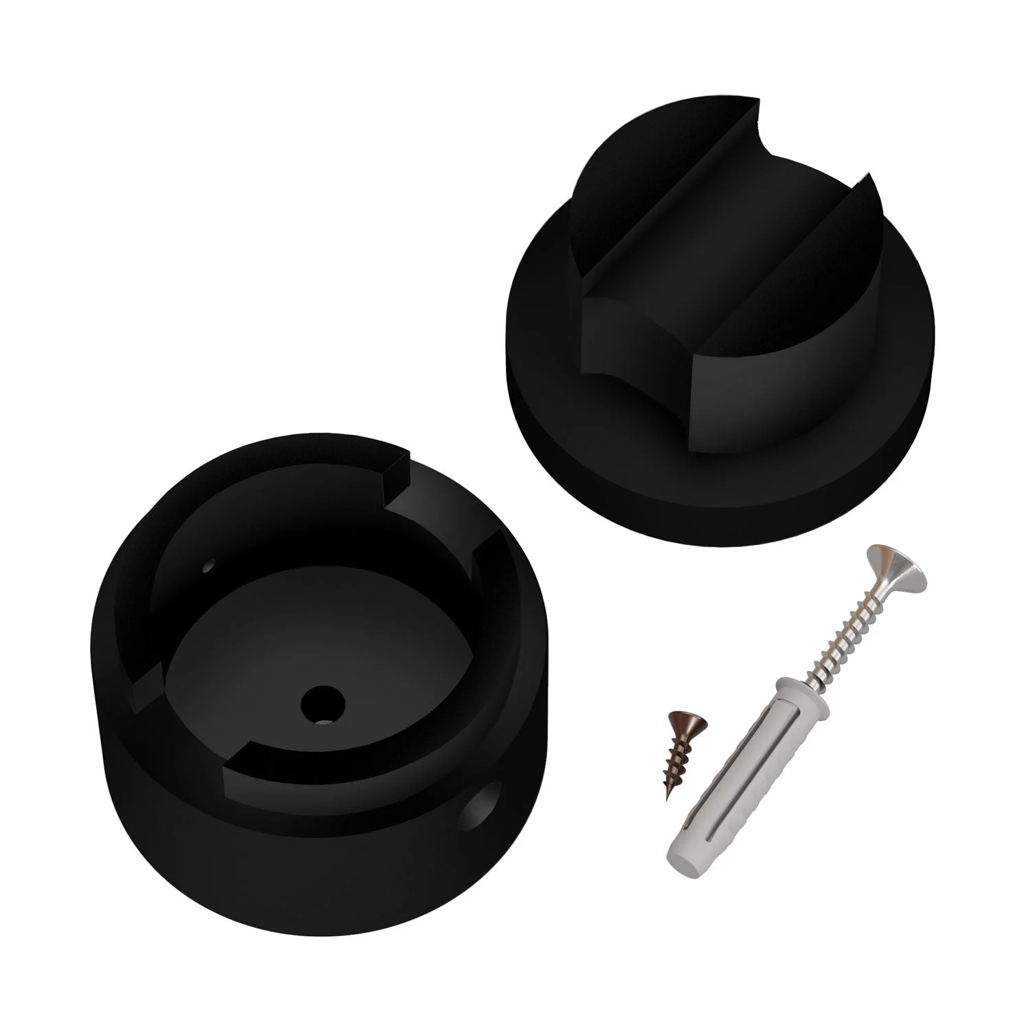 Wooden cord guide for string lights cord and Filé system. Made in Italy - Black - Image 3
