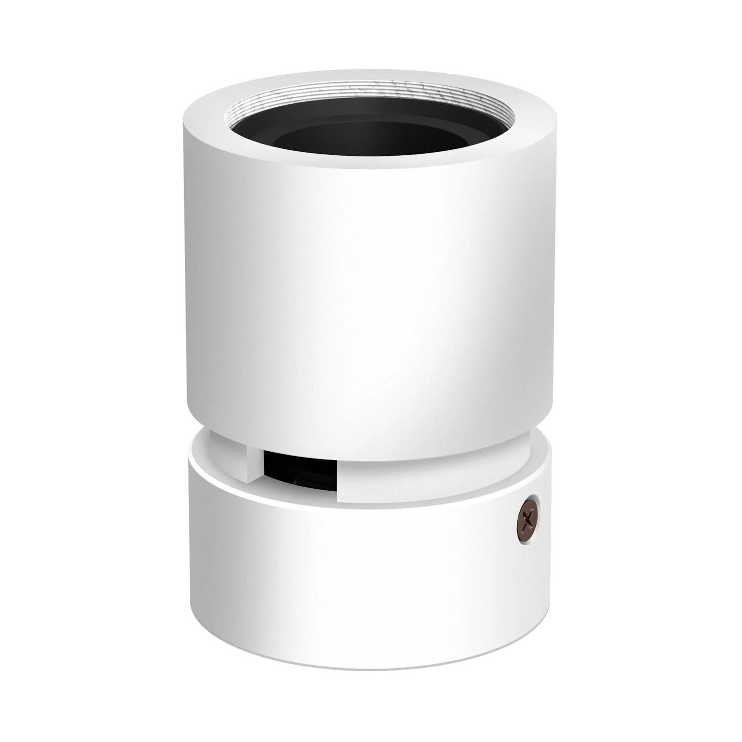 Wooden socket for cord for string lights and Filé system. Made in Italy - White - Image 2